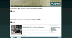 Desktop Screenshot of made.cl