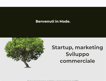 Tablet Screenshot of made.eu